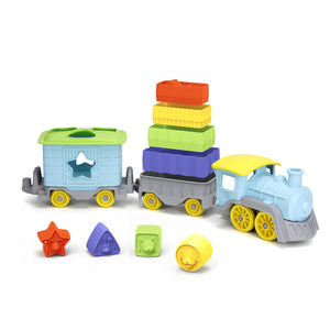 Green Toys Stack & Sort Train Set