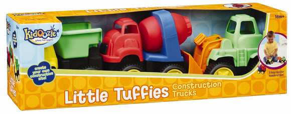 Kidoozie Little Tuffies Construction Trucks