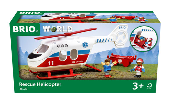 Brio Rescue Helicopter 36022