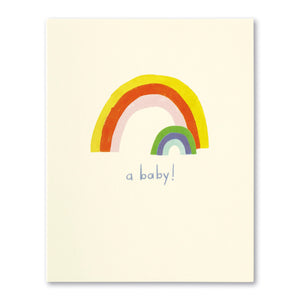 Compendium: Greeting Card: Baby Rainbow