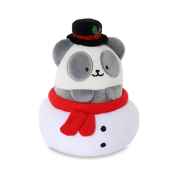 Anirollz™ Christmas Pandaroll Snowman Blanket Plush