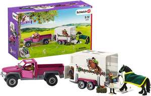 Schleich Horse Club Pick-Up with Horse Trailer