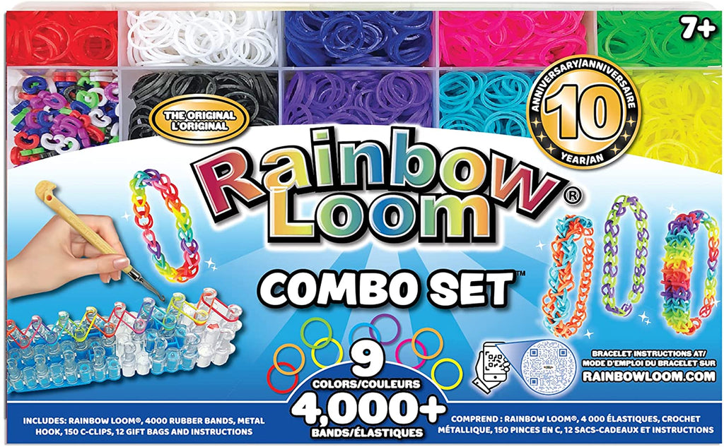 rainbow loom rubber bands kit