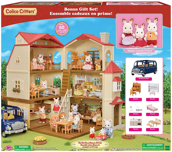 Calico Critters Red Roof Grand Mansion