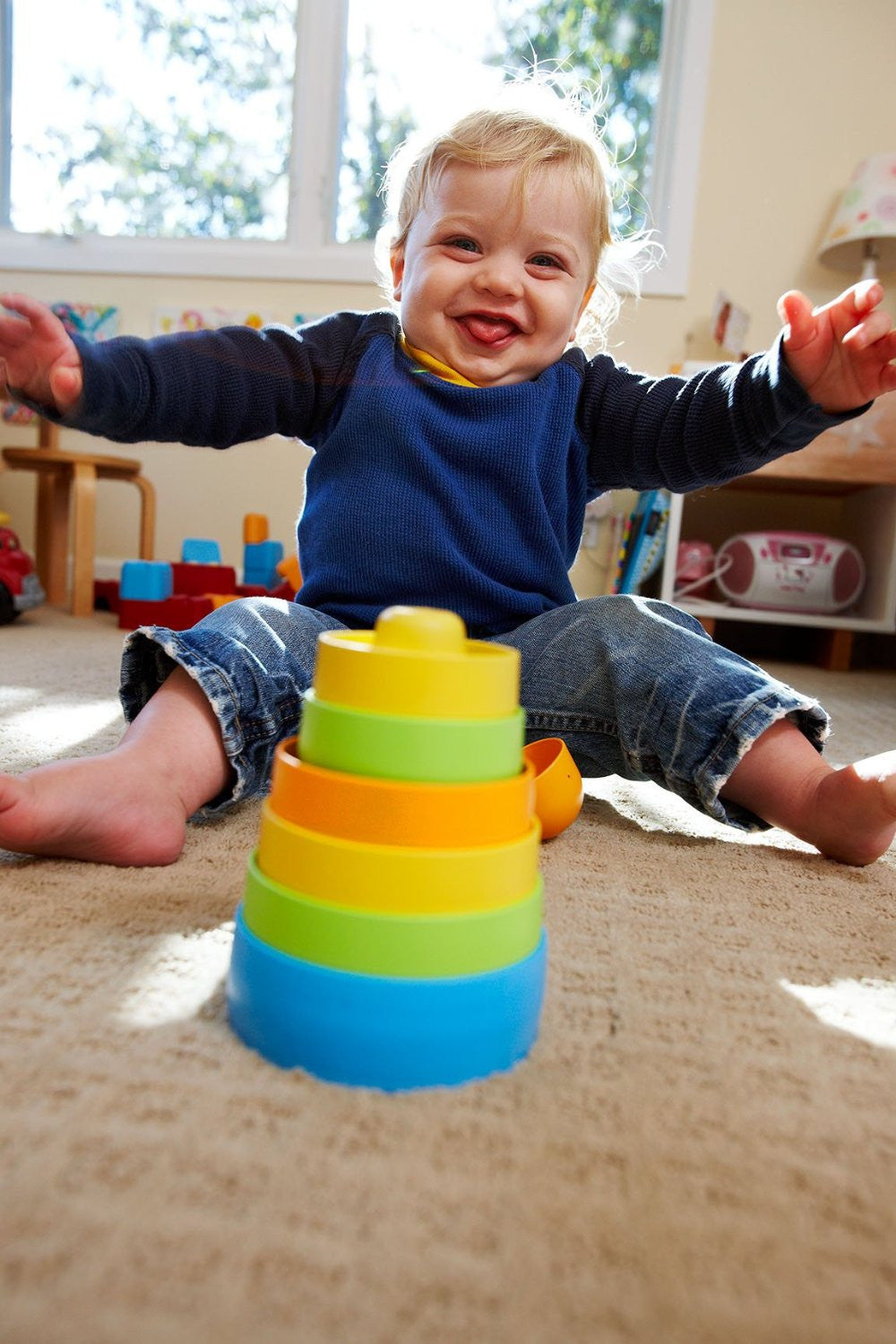 Green toys deals my first stacker