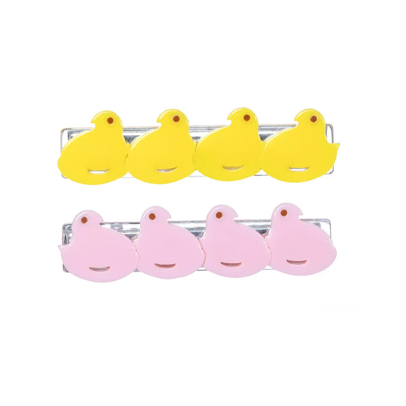 Lilies & Roses Alligator Clips Easter Chicks