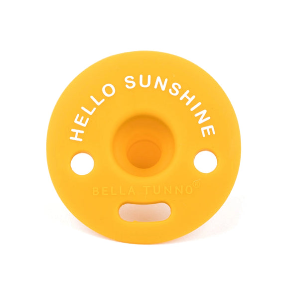 Bella Tunno Bubbi Pacifier: Hello Sunshine