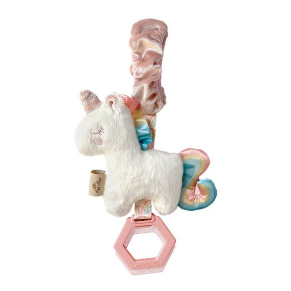 Itzy Ritzy Itzy Friends Ritzy Jingle™ Attachable Travel Toy - Unicorn