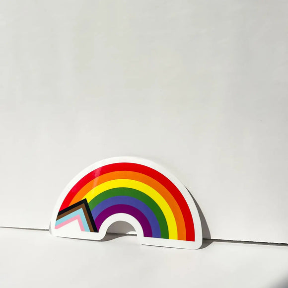 Progressive Rainbow Sticker
