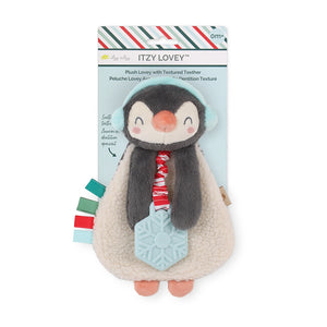 Itzy Ritzy Itzy Lovey™ Holiday Penguin Plush + Teether Toy