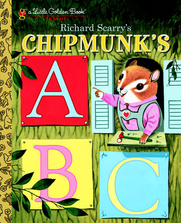 Little Golden Books - Richard Scarry's Chipmunk's ABC