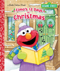 Little Golden Books - Elmo's 12 Days of Christmas