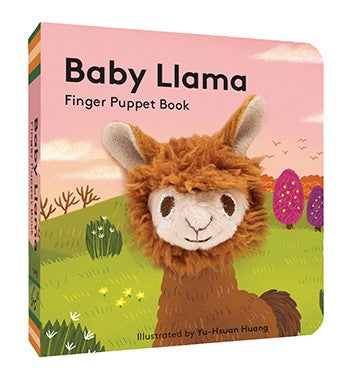 Baby Llama Finger Puppet Board Book