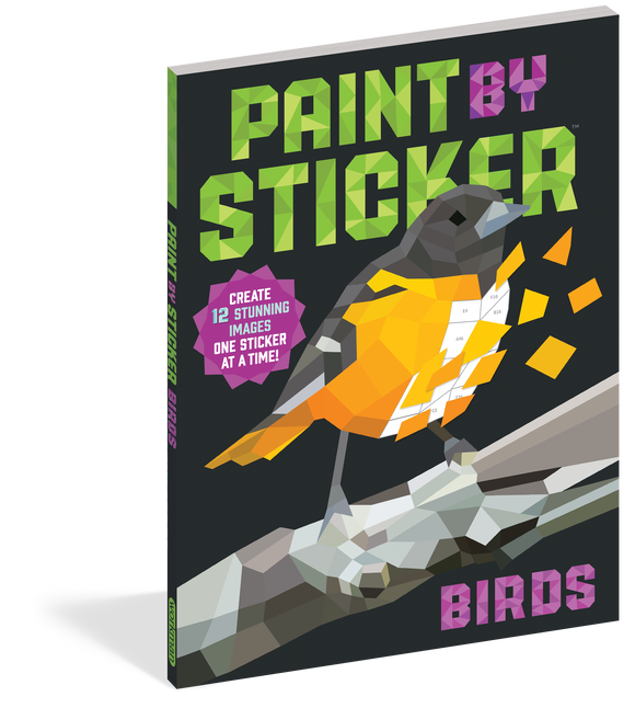 Paint By Sticker Birds