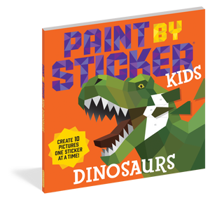 Paint By Sticker Kids Dinosaurs
