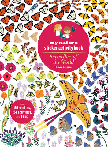 My Nature Sticker Activity Book: Butterflies of the World