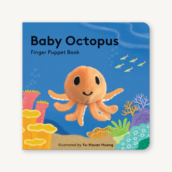 Baby Octopus Finger Puppet Board Book