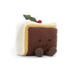 Jellycat Amuseable Slice of Christmas Cake 5"