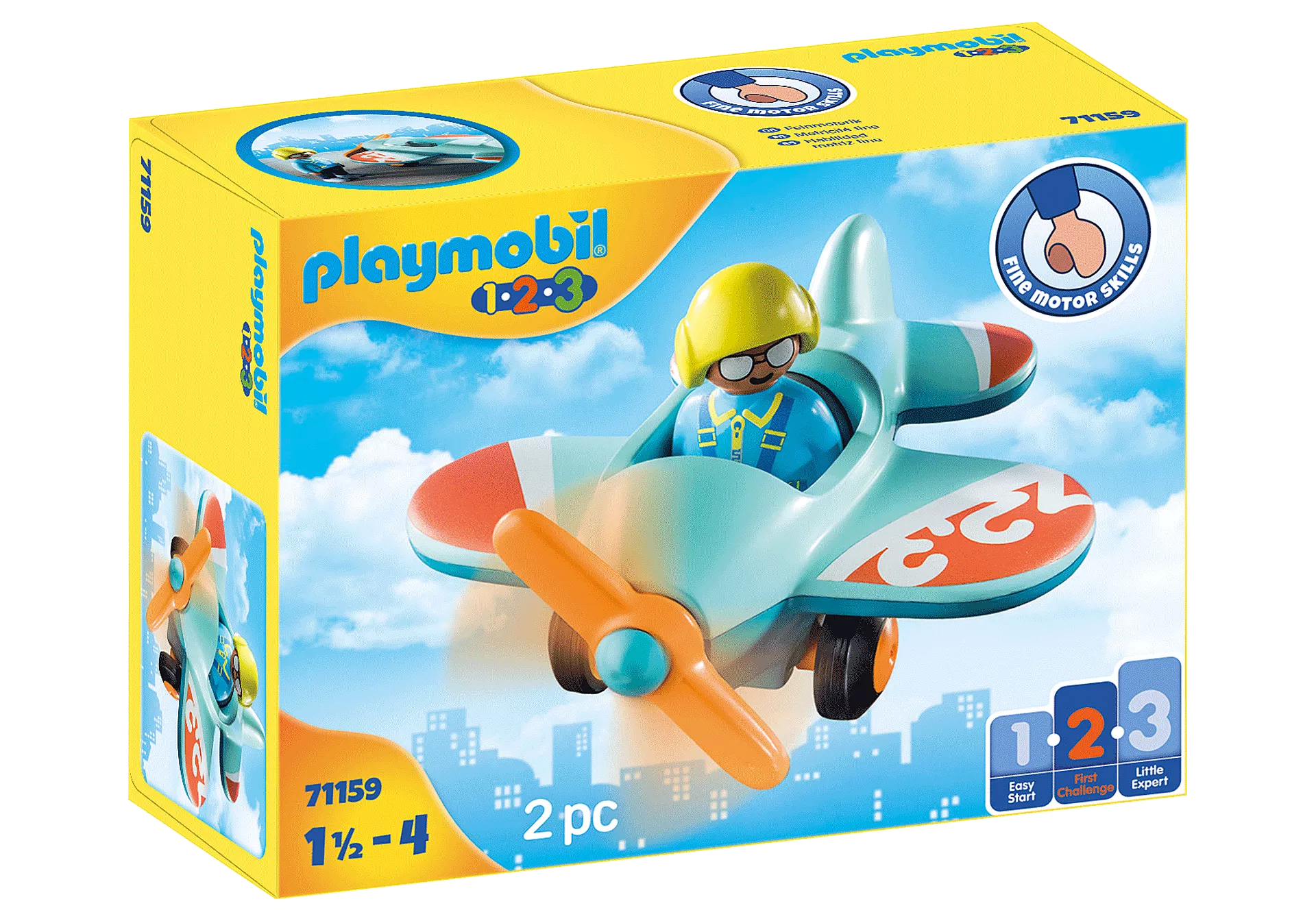 Playmobil 1.2.3 Airplane – Growing Tree Toys