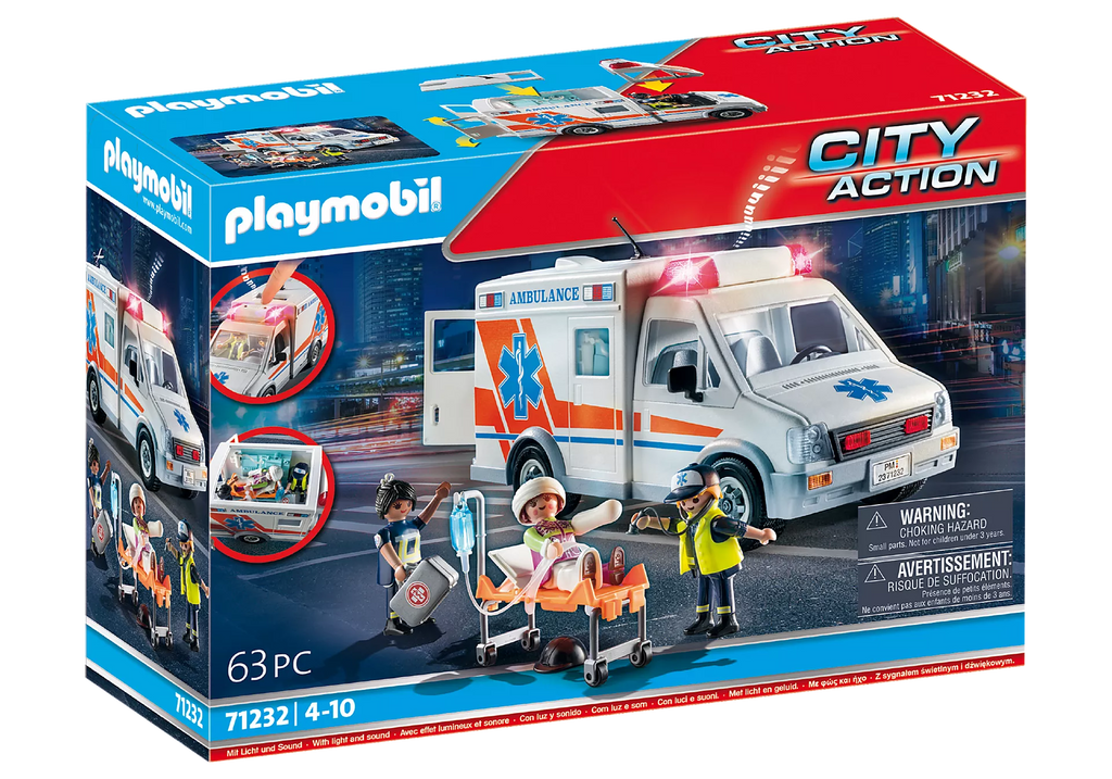 City Action: Ambulance 71232 – Growing Tree Toys