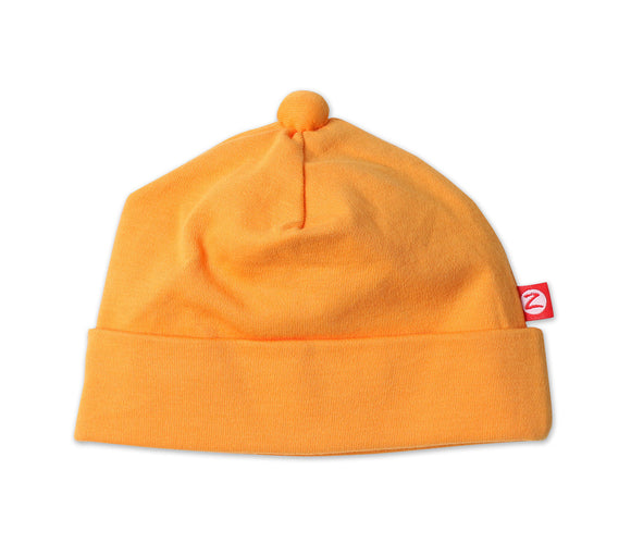 Zutano Newborn Hat Orange