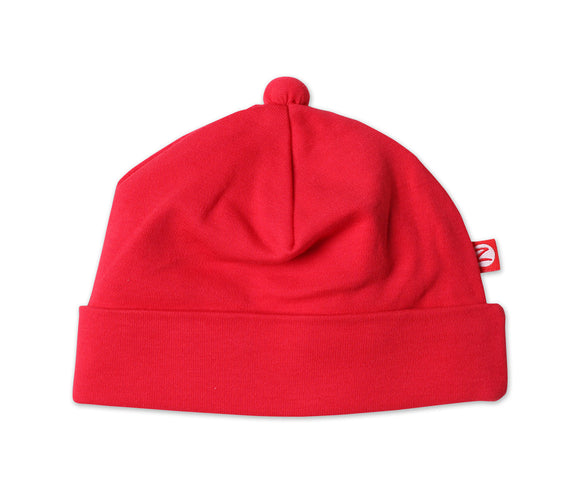 Zutano Baby Hat Red