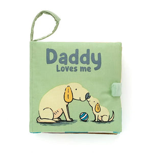 Jellycat Soft Book Daddy Loves Me