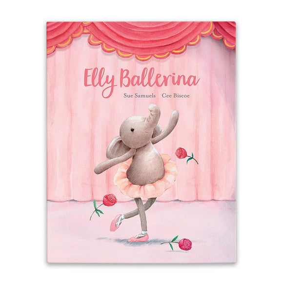 Jellycat Book Elly Ballerina
