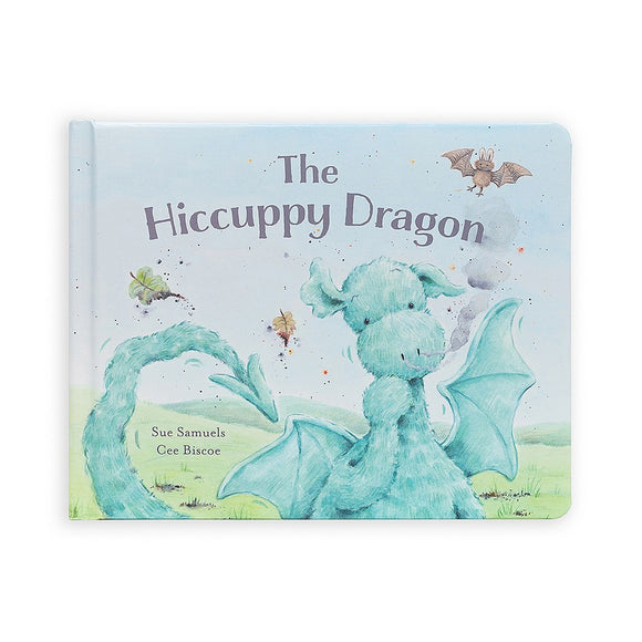 Jellycat Book The Hiccuppy Dragon - Discontinued