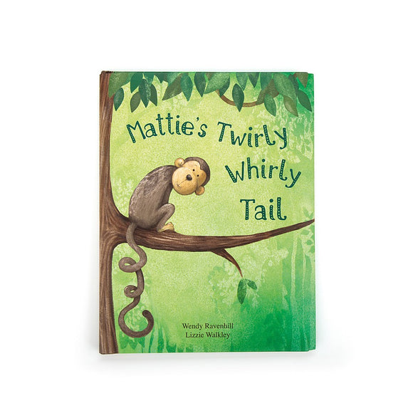 Jellycat Book Mattie's Twirly Whirly Tail