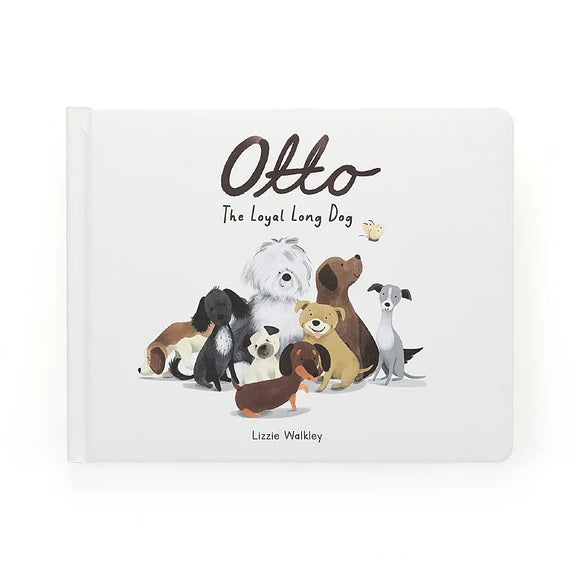 Jellycat Book Otto the Loyal Long Dog