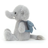 Little Jellycat Backpack Elephant 10"