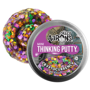 Crazy Aaron's Thinking Putty Mini Trendsetter - Cryptocurrency