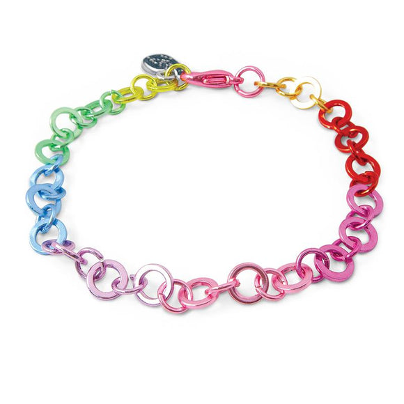 Charm It Bracelet Rainbow Chain