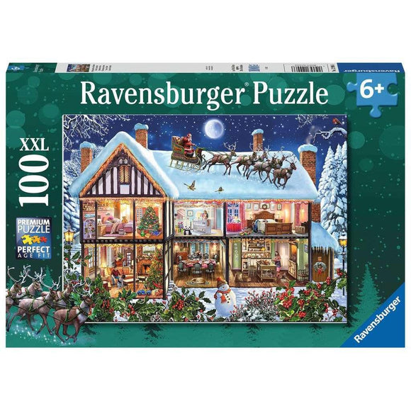 Ravensburger Puzzle 100 Piece Christmas at Home