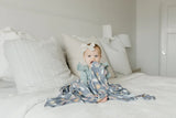 Copper Pearl: Knit Swaddle Blanket - Hope
