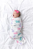 Copper Pearl: Knit Swaddle Blanket - Sassy