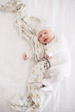 Copper Pearl: Knit Swaddle Blanket - Chip