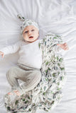 Copper Pearl: Knit Swaddle Blanket - Shiloh