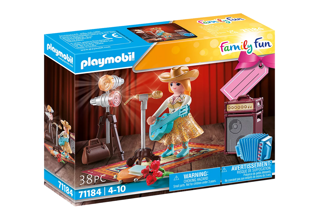 Playmobil Family Fun: Country Singer Gift Set 71184 Tree Toys