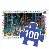 Djeco Observation Puzzle 100 Piece: Enchanted Forest