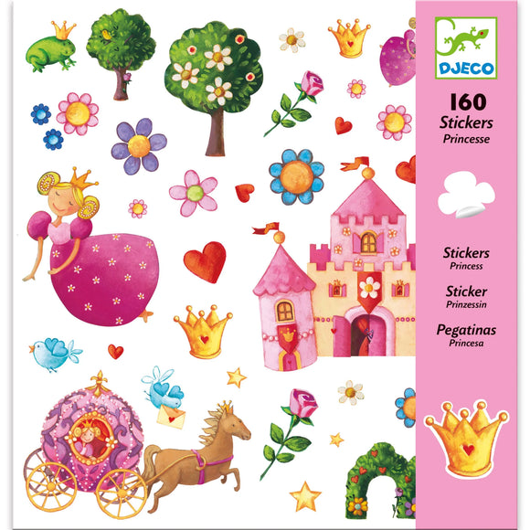 Djeco Sticker Sheets: Princess Marguerite
