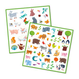 Djeco Sticker Sheets: Animals