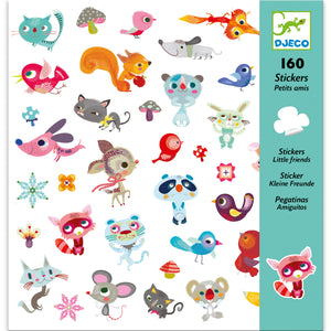 Djeco Sticker Sheets: Little Friends