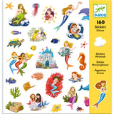 Djeco Sticker Sheets: Mermaids