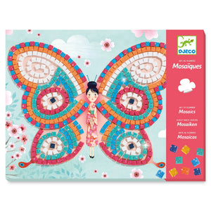 Djeco Sticker Mosaic Craft Kit: Butterflies