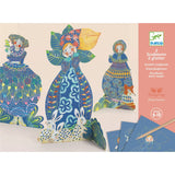 Djeco Scratch Card Activity Set: Pretty Dresses