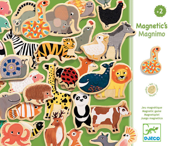 Djeco Wooden Magnets Animal Magnimo