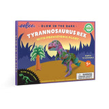 eeBoo Glow-in-the-Dark 3D Dinosaurs with Prehistoric Plants