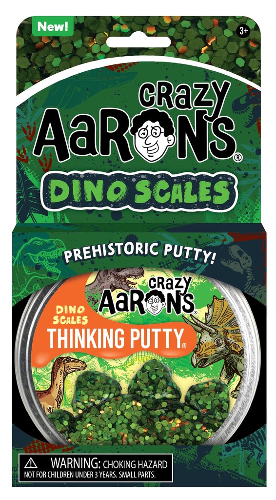 Crazy Aaron's Thinking Putty Trendsetters: Dino Scales